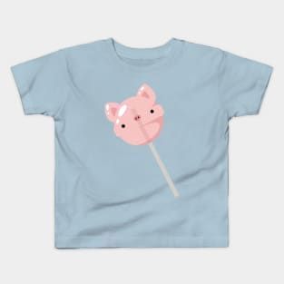 Pig lollipop Kids T-Shirt